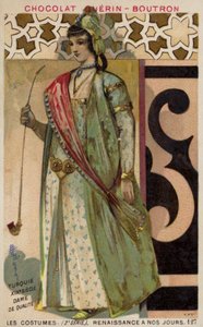 Tyrkisk herredame, 1800-tallet av French School