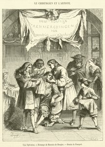 En operasjon (gravering) av French School