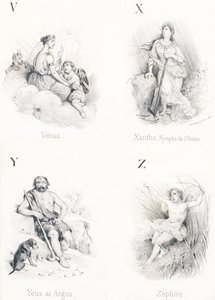 V X Y Z: Venus, Xantho, Eyes, Zephire av French School