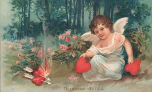 Valentine Cupid av French School
