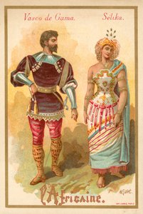 Vasco da Gama og Selika, fra Giacomo Meyerbeers opera L
