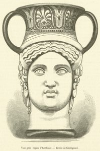 Grec vase, figur d