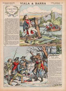 Viala et Varra (fargestein) av French School