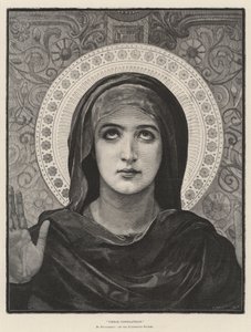 Vierge Consolatrice, ved Luxembourg-palasset av French School