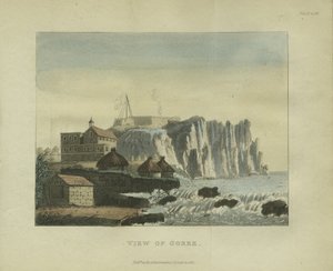 Utsikt over Goree, 1821 av French School
