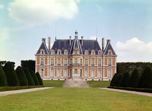 Utsikt over Chateau av French School