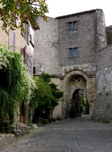 Utsikt over Porte des Ormeaux av French School