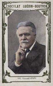 Vincent dIndy (farget bilde) av French School