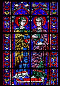 Jomfru Maria – Visitation of (w100) av French School