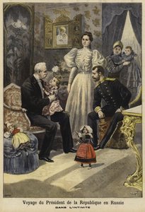 Besøk av den franske presidenten Felix Faure i Russland, 1897 av French School