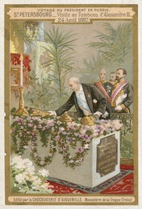 Besøk av den franske presidenten Felix Faure i Russland, 24. august 1897
