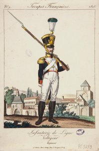 Voltigeur of the Line Infantry, franske tropper nr. 9 av French School