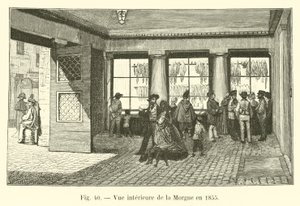 Innvendig utsikt over likhuset i 1855