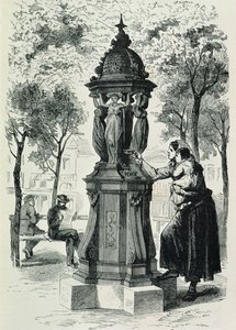 Wallace-fontenen, 1872 av French School