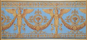 Tapetfrise fra konsulattiden, ca.1800 av French School