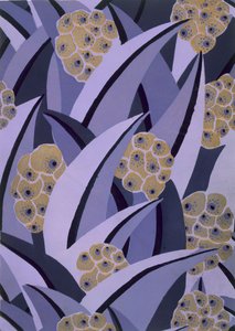 Tapetdesign av Maison Gaillard, pub. 1930. av French School