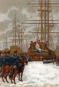 Krigene under den franske revolusjonen: Erobring av den nederlandske flåten ved Helder i Holland (slutten av desember 1794-begynnelsen av januar 1795): flåten ble tatt av kavaleriet til general Pichegru, mens isen stoppet enhver bevegelse av skipene. av French School