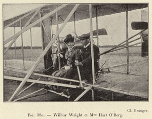 Wilbur Wright og Mme Hart O