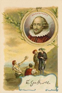 William Shakespeare , engelsk dramatiker og poet av French School