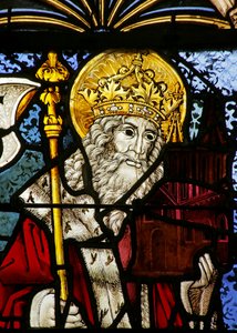 Fenster mit Darstellung des Heiligen Heinrich von Bamberg von French School