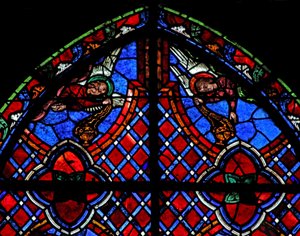 Vindu w01 som viser engler av French School