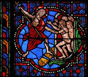 Vindu w02 som viser Harrowing of Hell av French School