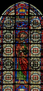 Vindu w109 som viser St Peter av French School