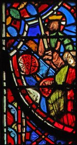 Vindu w11 Gud i en vogn griper Judas datter Lam I 12-14 av French School