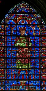 Vindu w127 (øvre figur) som viser en konge av French School