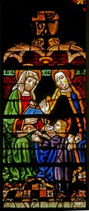 Vindu w132 som viser Mary Salome? av French School