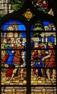 Vindu w17 som viser Salomos dom av French School