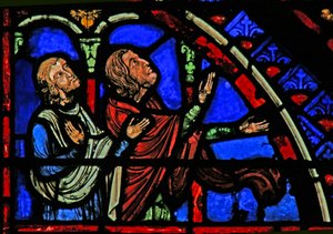 Vindu w1 som viser tilskuere til åstedet for St Anne og Joachims tilbud om å bli nektet av French School