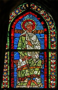 Fenster w209, Bileam darstellend von French School