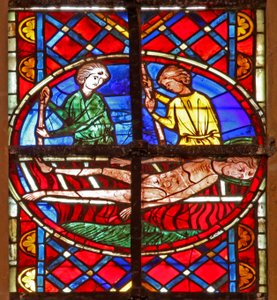 Vindu w211 som viser St Vincents martyrium av French School