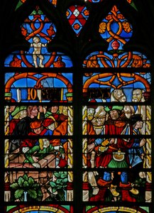 Vindu w234 som viser Joseph er trukket ut fra gropen av French School