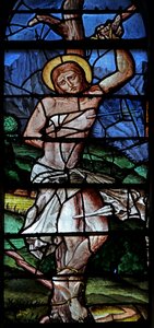 Vindu w23 som viser St. Sebastian av French School