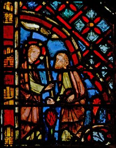 Vindu w2 Gud gir Moses La Verge - septeret Ex IV 17 av French School