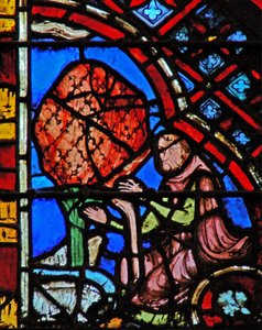 Vindu w2 Moses som hyrde Ex III 1 av French School