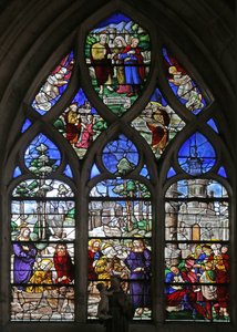 Vindu w2 som viser St Peter-vinduet av French School