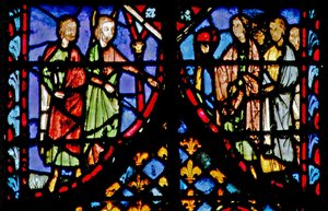 Vindu w3 Moses taler til folket Numb XX 13 av French School