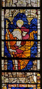 Vindu w4 som viser St Christopher av French School