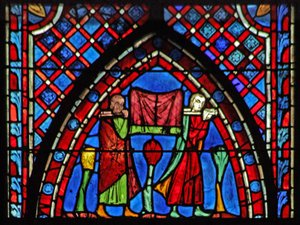 Vindu w7 St John: to unge menn bringer eiendelene sine av French School