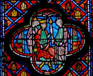 Vindu w9R Nebukadnesar utnevner Daniel til kommandør. Dan II 48 av French School