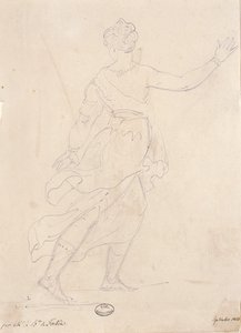Kvinne fra baksiden, 1813 av French School