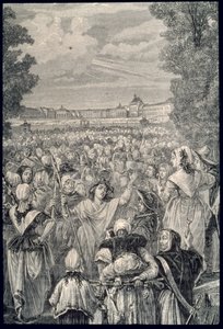 Kvinner marsjerte i Versailles, 56. oktober 1789 av French School