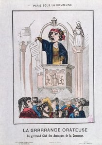 Kvinneklubb under kommunen, 1871 av French School