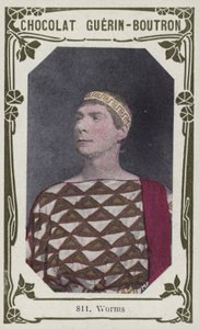 Ormer (farget bilde) av French School