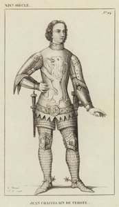 XIV Century, Jean Chastelain de Terote (gravering) av French School
