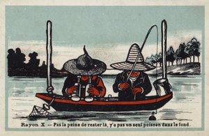 Røntgen - ingen vits å bli her, det er ikke en eneste fisk på bunnen av French School