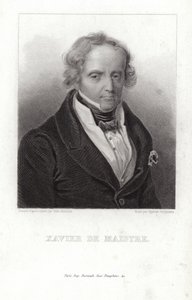 Xavier de Maistre , fransk soldat og forfatter av French School
